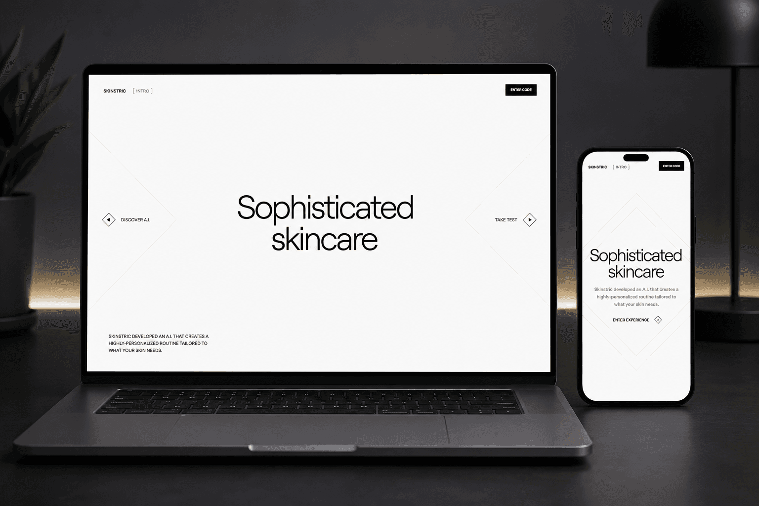 Skinstric AI screenshot